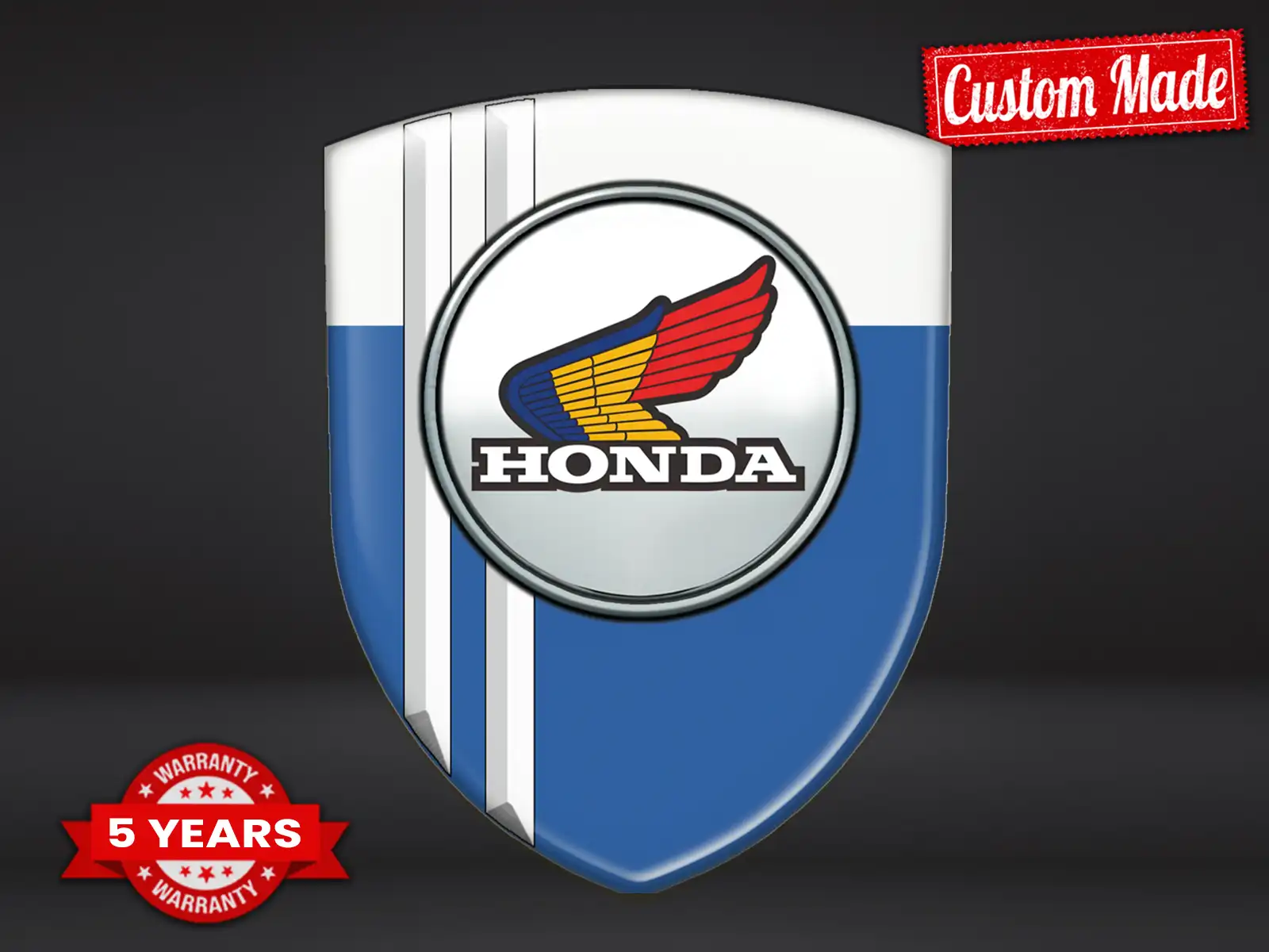 Honda Pegatinas Silicona Auto Pro Máximo Resistente Elegante
